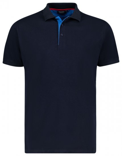 Adamo 139401 Polosärk Tumesinine - Polosärgid - Meeste suured polosärgid 2XL – 8XL