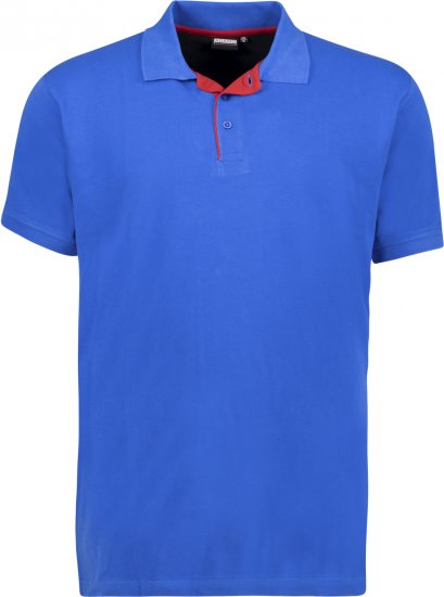 Adamo Pablo Comfort fit Polo Shirt Royal Blue - Polosärgid - Meeste suured polosärgid 2XL – 8XL