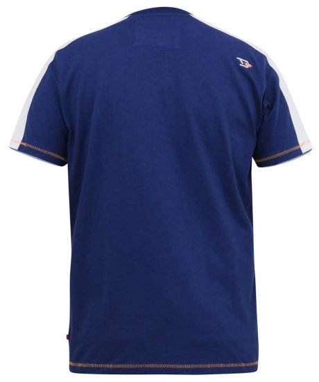D555 CADMAN Florida Surf Club Printed Crew Neck T-Shirt - T-särgid - Suured T-särgid 2XL – 14XL