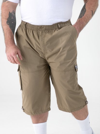 D555 Mason Cargo Shorts Sand - Lühikesed püksid - Lühikesed Püksid suured suurused: W40-W60