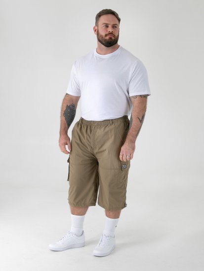 D555 Mason Cargo Shorts Sand - Lühikesed püksid - Lühikesed Püksid suured suurused: W40-W60