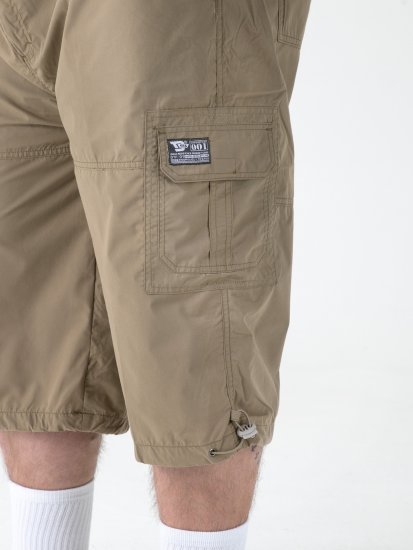 D555 Mason Cargo Shorts Sand - Lühikesed püksid - Lühikesed Püksid suured suurused: W40-W60
