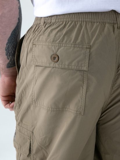 D555 Mason Cargo Shorts Sand - Lühikesed püksid - Lühikesed Püksid suured suurused: W40-W60