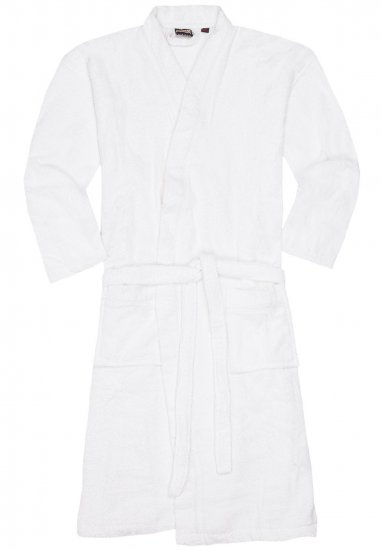 Adamo Joey Bathrobe White - Aluspesu ja ujumisriided - Aluspesu 2XL-8XL