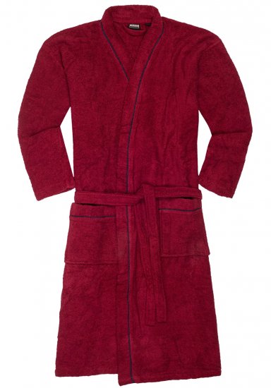 Adamo Joey Bathrobe Burgundy - Aluspesu ja ujumisriided - Aluspesu 2XL-8XL