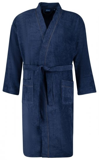 Adamo 149014 Veluurist hommikumantel Tumesinine - Aluspesu ja ujumisriided - Aluspesu 2XL-8XL
