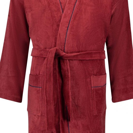 Adamo 149014 Veluurist hommikumantel Veinipunane - Aluspesu ja ujumisriided - Aluspesu 2XL-8XL