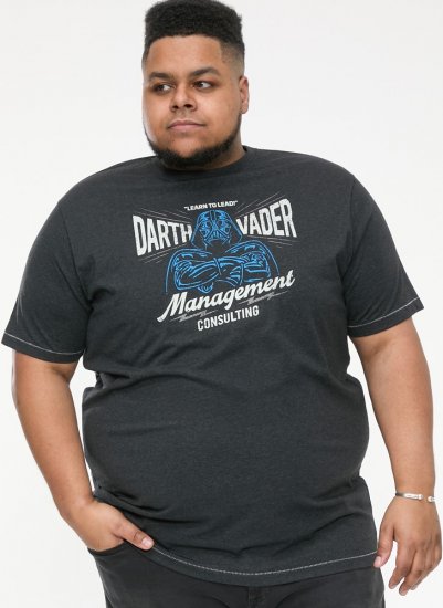 D555 SOLO Official Star Wars Management Consulting Printed T-Shirt Black Reno - T-särgid - Suured T-särgid 2XL – 14XL