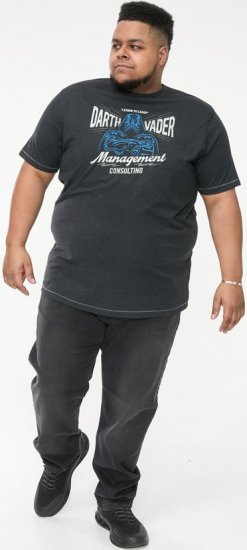 D555 SOLO Official Star Wars Management Consulting Printed T-Shirt Black Reno - T-särgid - Suured T-särgid 2XL – 14XL