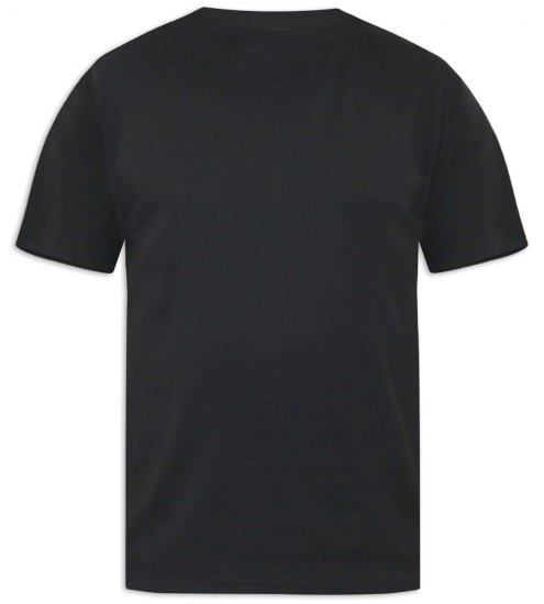 D555 Motherwell Thermal Short Sleeve T-Shirt Black - Aluspesu ja ujumisriided - Aluspesu 2XL-8XL
