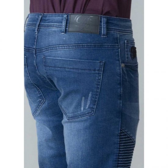 D555 Abrams Biker Style Jeans - Teksad ja püksid - Meeste suured teksad W40 – W70
