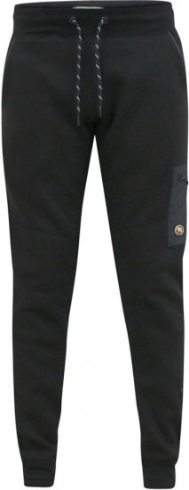 D555 COTGRAVE Couture Elasticated Waistband Jogger With Woven Fabric Trim Black - Dressipüksid ja -šortsid - Spordipüksid ja Lühikesed Spordipüksid