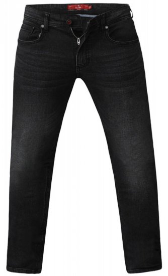 D555 Benson Tapered Fit Stretch Jeans Stonewash TALL SIZES - MEESTERIIDED MT-6XLT - Pikad meeste riided