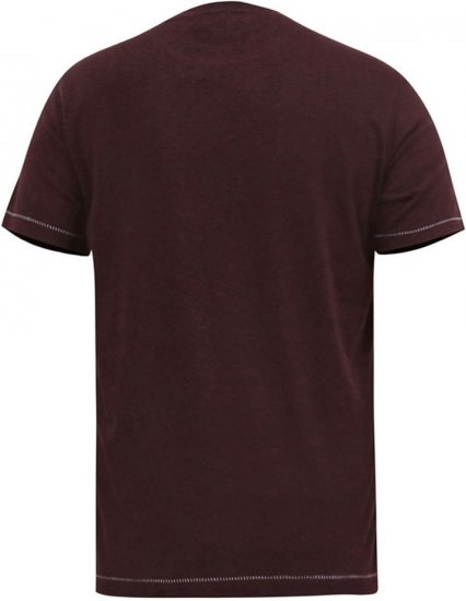 D555 DIVISION Official Pink Floyd Printed T-Shirt Burgundy - T-särgid - Suured T-särgid 2XL – 14XL