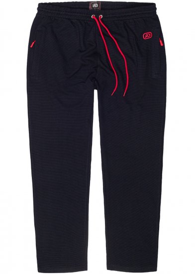 Adamo Matteo Ottoman Sweatpants Navy - Dressipüksid ja -šortsid - Spordipüksid ja Lühikesed Spordipüksid