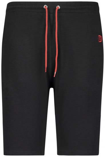 Adamo Marcel Ottoman Sweatshorts Black - Dressipüksid ja -šortsid - Spordipüksid ja Lühikesed Spordipüksid