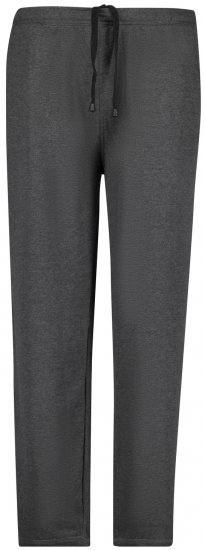 Adamo Athen Sweatpants with Open Hem Charcoal - Dressipüksid ja -šortsid - Spordipüksid ja Lühikesed Spordipüksid