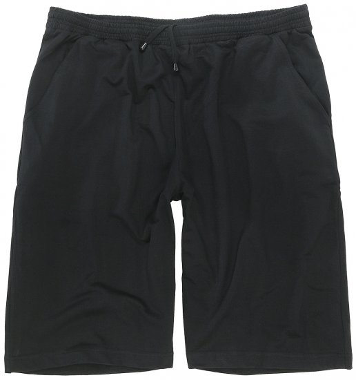 Adamo Athen Sweatshorts Black - Dressipüksid ja -šortsid - Spordipüksid ja Lühikesed Spordipüksid