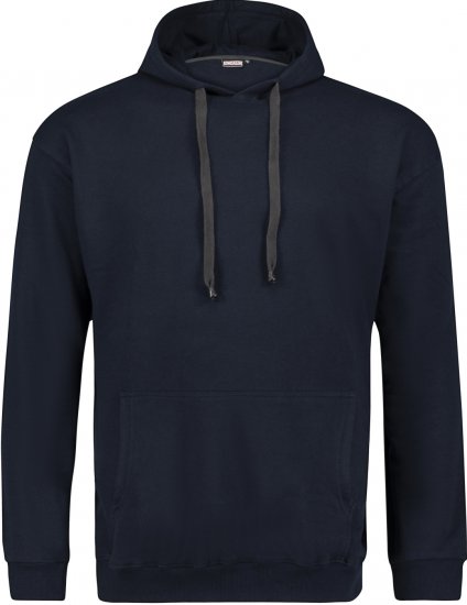 Adamo Athen Hoodie without Zipper Navy - Sviitrid ja Dressipluusid - Meeste suured kapuutsiga jakid suurustes 2XL – 14XL