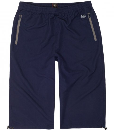Adamo Oskar Capri Shorts Navy - Dressipüksid ja -šortsid - Spordipüksid ja Lühikesed Spordipüksid