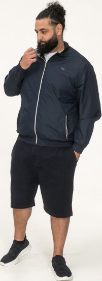 D555 Ealing Lightweight Zip Through Jacket With Zip Pockets Navy - Jakid ja joped - Joped, suured suurused: 2XL – 12XL