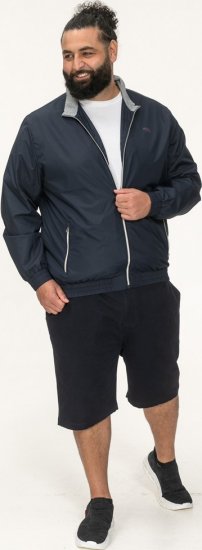 D555 Ealing Lightweight Zip Through Jacket With Zip Pockets Navy - Jakid ja joped - Joped, suured suurused: 2XL – 12XL