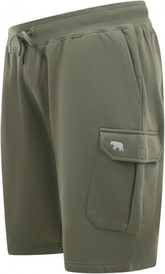D555 Wigan 1 Elasticated Waist Fleece Cargo Shorts Khaki - Dressipüksid ja -šortsid - Spordipüksid ja Lühikesed Spordipüksid
