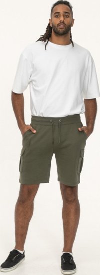 D555 Wigan 1 Elasticated Waist Fleece Cargo Shorts Khaki - Dressipüksid ja -šortsid - Spordipüksid ja Lühikesed Spordipüksid