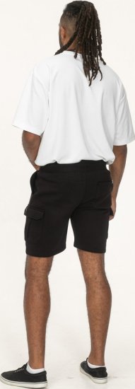 D555 Wigan 2 Elasticated Waist Fleece Cargo Shorts Black - Dressipüksid ja -šortsid - Spordipüksid ja Lühikesed Spordipüksid