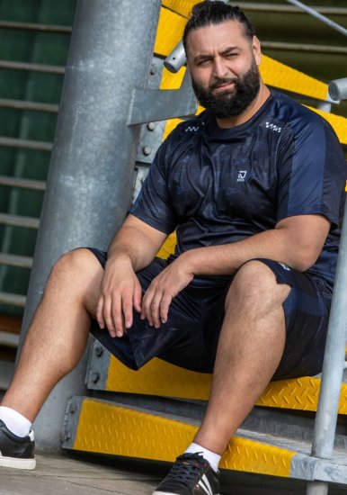 D555 Solihull Dry Wear Light Weight Poly Crew Neck T-Shirt Navy - Spordiriided & outdoor - Suured suurused meeste spordiriided