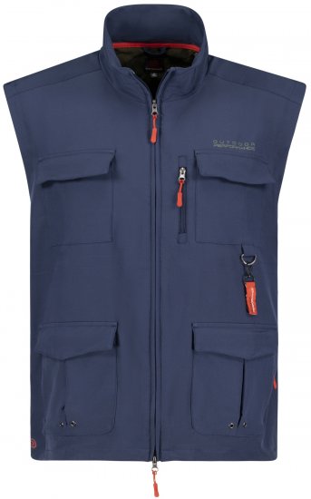 Adamo Tommy Outdoor Vest Navy - Spordiriided & Outdoor - Suured suurused meeste spordiriided