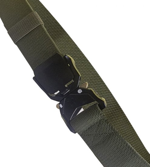 D555 Dale Tactical Stretch Webbing Belt with Heavy Duty Quick Release Buckle Khaki - Rihmad - Pikad Rihmad W40-W70/2XL-8XL