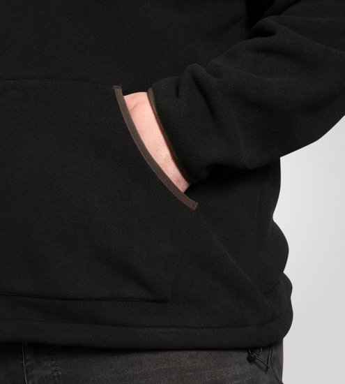 D555 Louth Micro Fleece Jacket with Sherpa Lining Black - Jakid ja joped - Joped, suured suurused: 2XL – 12XL