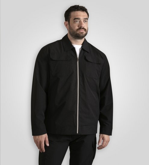 D555 Wimbledon Couture Stretch Jacket with Zipper Black - Jakid ja joped - Joped, suured suurused: 2XL – 12XL