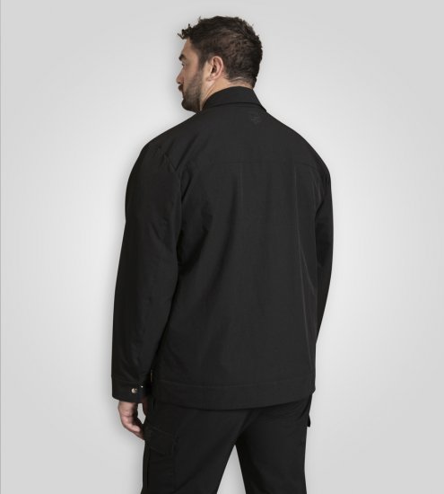 D555 Wimbledon Couture Stretch Jacket with Zipper Black TALL SIZE - Jakid ja joped - Joped, suured suurused: 2XL – 12XL
