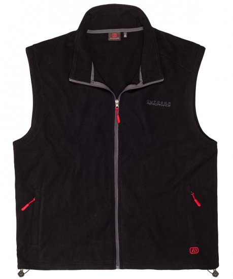 Adamo Montreal Fleece Vest Black - Spordiriided & outdoor - Suured suurused meeste spordiriided