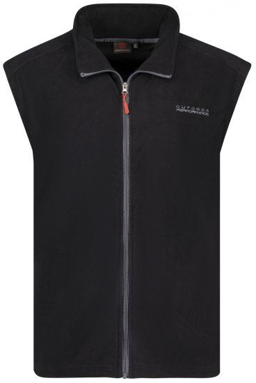 Adamo Montreal Fleece Vest Black - Jakid & Vihmariided - Joped, suured suurused: 2XL – 12XL