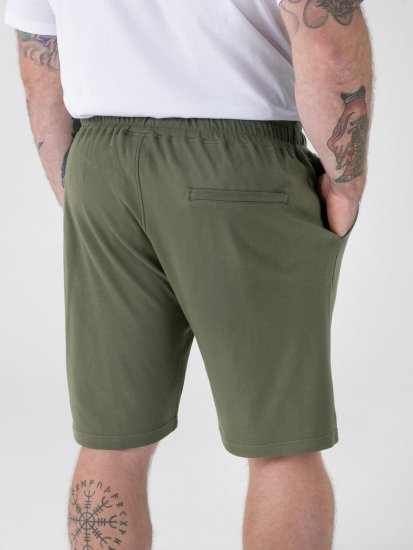 D555 Mitchell 1 Stretch-Lühikesed püksid Elastse Vöökohaga Khaki - Dressipüksid ja -šortsid - Spordipüksid ja Lühikesed Spordipüksid