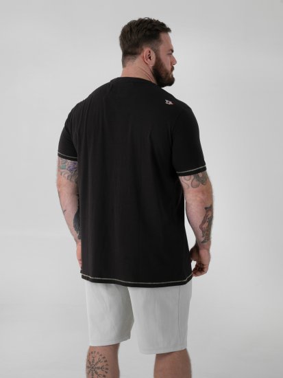 D555 Macfarlan T-särk Gorillapildiga Must - Suured riided - Suurte meeste riided 2XL – 14XL