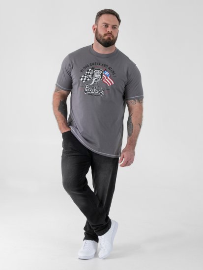D555 Jasper Official Gas Monkey T-särk Pildiga Hall - T-särgid - Suured T-särgid 2XL – 14XL