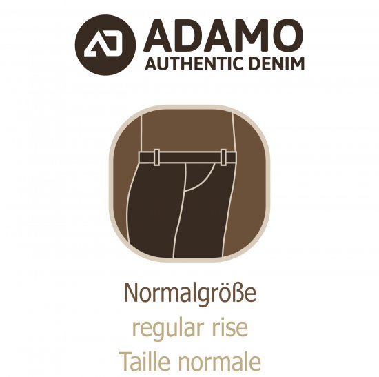 Adamo 5-Pocket Regular Rise Jeans Dark Navy - Teksad ja püksid - Meeste suured teksad W40 – W70