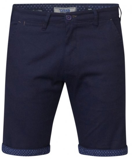 D555 Luke Stretch Shorts Navy - Lühikesed püksid - Lühikesed Püksid suured suurused: W40-W60