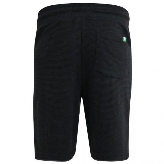 D555 Jackie Ribbed Jersey Shorts Black - Dressipüksid ja -šortsid - Spordipüksid ja Lühikesed Spordipüksid