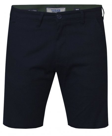 D555 Opala-1 Stretch Chino Shorts Navy - Lühikesed püksid - Lühikesed Püksid suured suurused: W40-W60