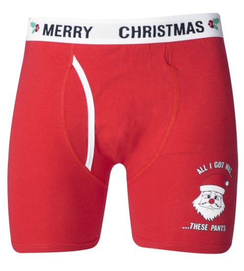 D555 Claus Christmas Boxers 2-pack - Aluspesu ja ujumisriided - Aluspesu 2XL-8XL