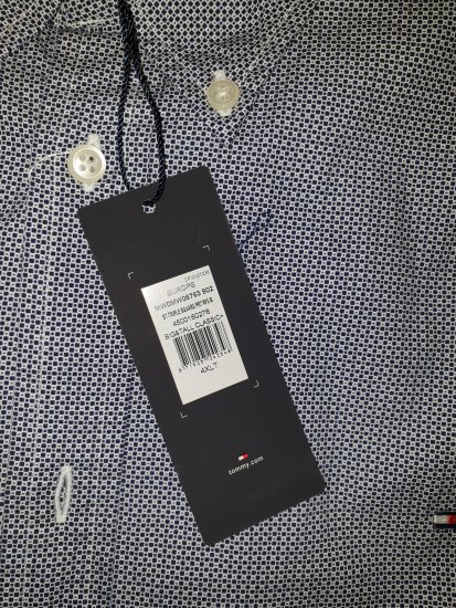 Tommy Hilfiger Triple Square Long Sleeve Shirt - Motley hull aprilliale - 
