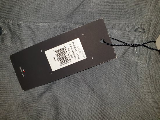 Tommy Hilfiger Long Sleeve Henley Grey - Motley hull aprilliale - 