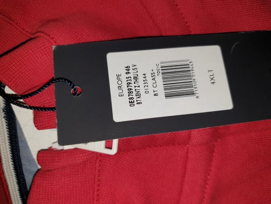 Tommy Hilfiger Kent Zip Thru Sweatshirt Red - Motley hull aprilliale - 