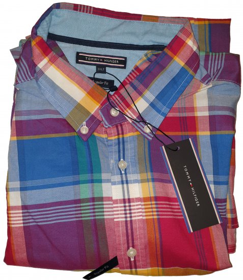 Tommy Hilfiger Renzo Check Shirt - Motley hull aprilliale - 
