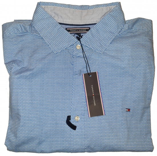 Tommy Hilfiger Open Dot Shirt - Motley hull aprilliale - 